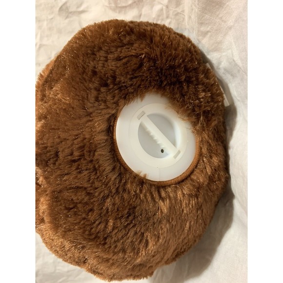 Emoji Pooh Ice Cream Plush Piggy Money Bank Fluffy Soft Smiling 8” Tall - Picture 3 of 5